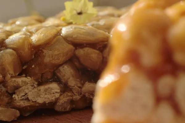 doğu tatlılar kozinaki makro resim