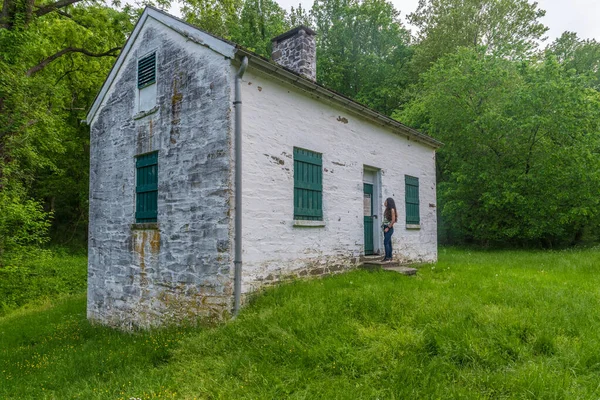 Dům majitelů zámků na Chesapeake a Ohio Canal — Stock fotografie