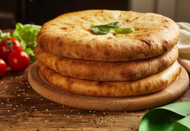 Yığın Pies süzme peynir ile