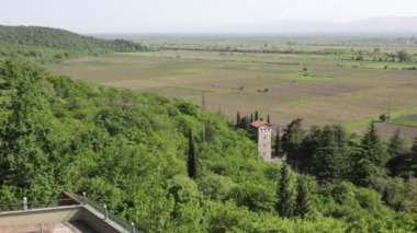 Gürcistan vadisinin manzarası