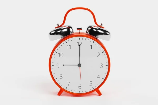 目覚まし時計のリアルな レンダリング — ストック写真