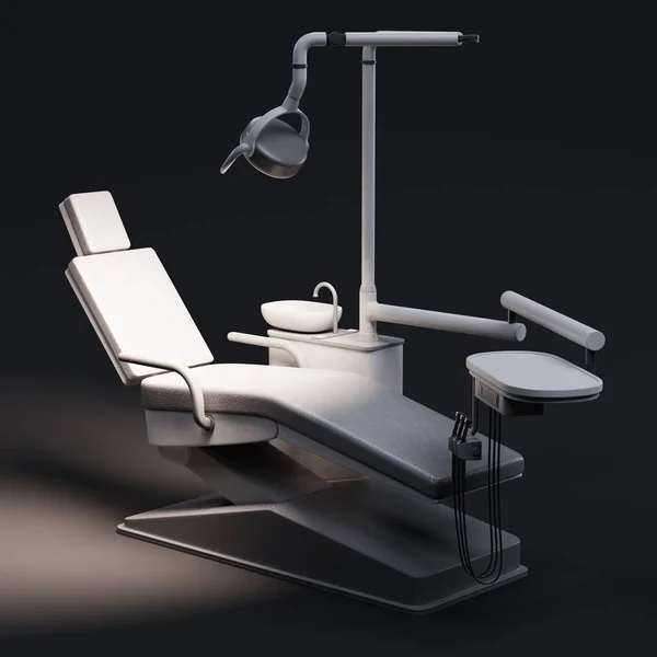 Realista Render Silla Dental — Foto de Stock