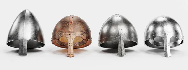 Realistische Render Van Een Viking Helm — Stockfoto