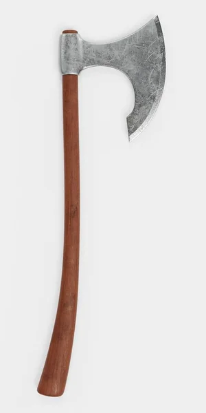 Realistic Render Battleaxe — Stock Photo, Image