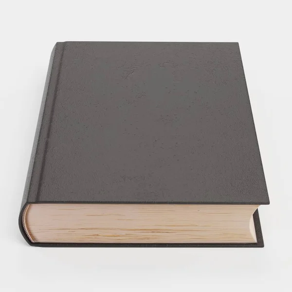 Realistic Render Blank Book — Stock Photo, Image