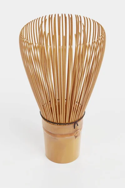 Matcha Whisk Gerçekçi Render — Stok fotoğraf