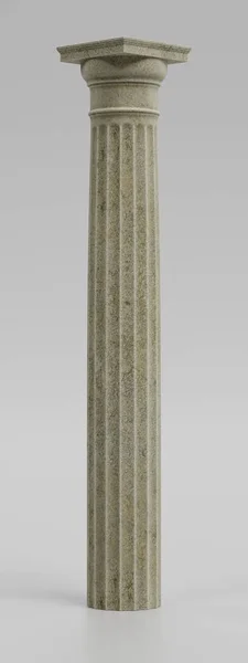 Realistic Render Doric Column — Stock Photo, Image