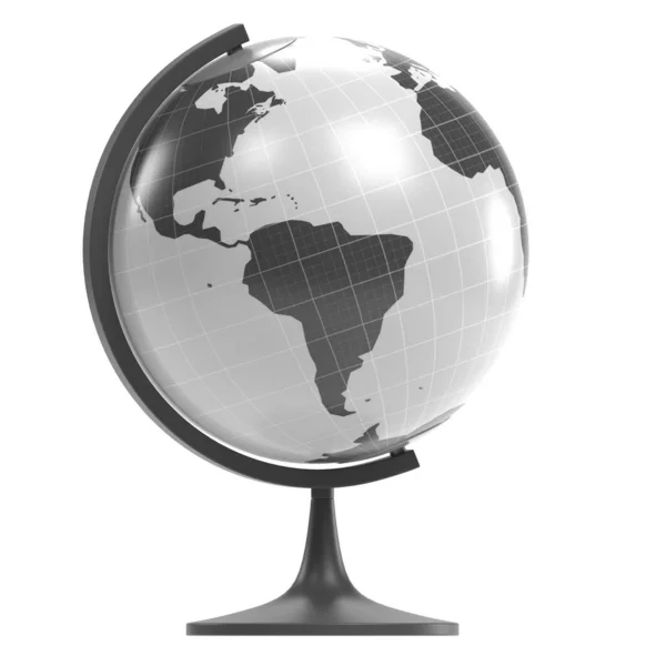 Realistic Render Globe — Stock Photo, Image