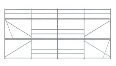 Gerçekçi 3d Render Metal İskele