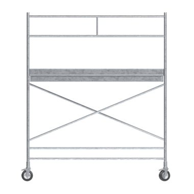 Gerçekçi 3d Render Metal İskele