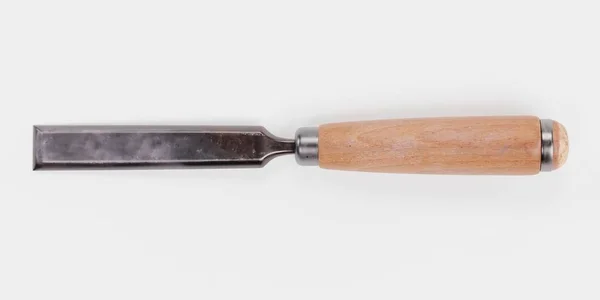 Realistic Render Chisel — Stock Photo, Image