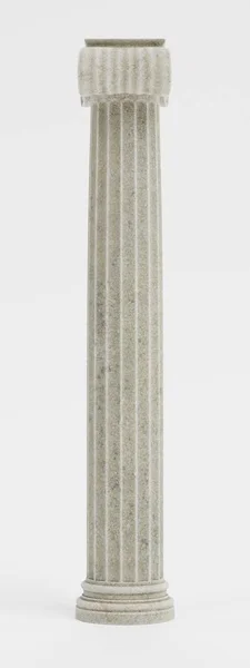 Realistic Render Ionic Column — Stock Photo, Image