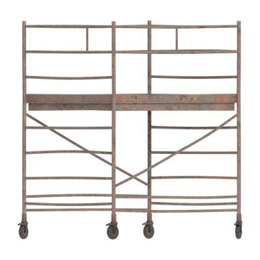 Gerçekçi 3d Render Metal İskele