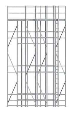 Gerçekçi 3d Render Metal İskele
