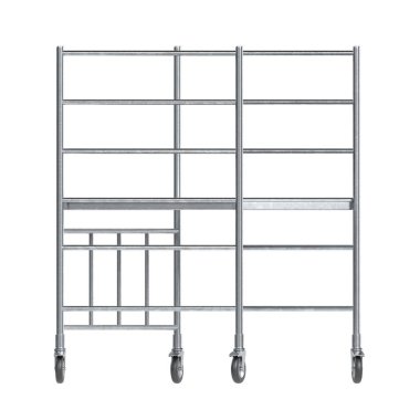 Gerçekçi 3d Render Metal İskele