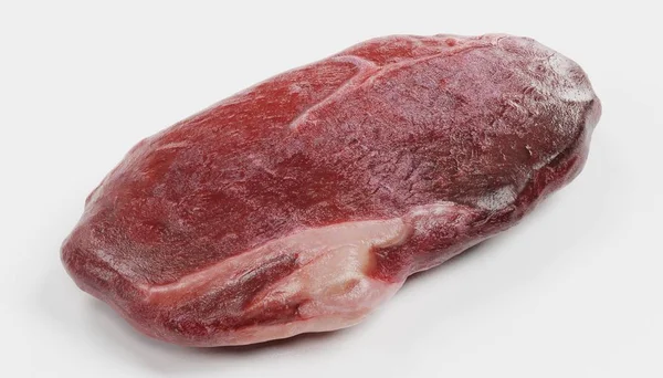Renderização Realista Bife Carne — Fotografia de Stock