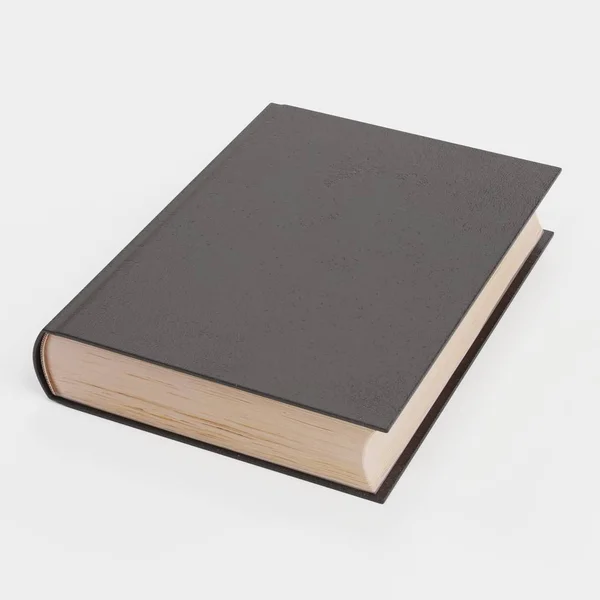 Realistic Render Blank Book — Stock Photo, Image