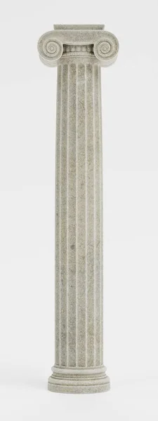 Realistic Render Ionic Column — Stock Photo, Image