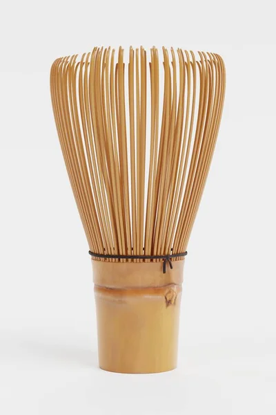 Render Realistico Matcha Whisk — Foto Stock