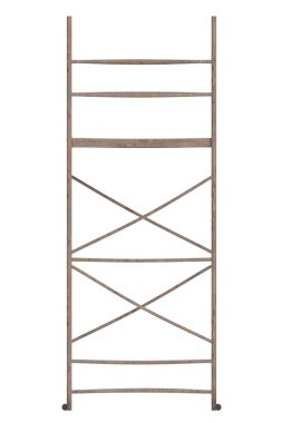 Gerçekçi 3d Render Metal İskele