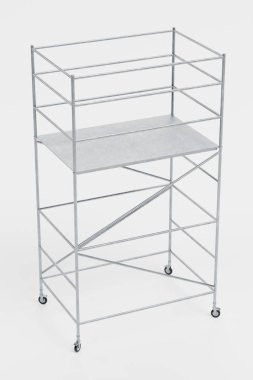 Gerçekçi 3d Render Metal İskele