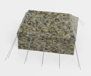 çadır gerçekçi 3d render