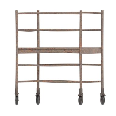 Gerçekçi 3d Render Metal İskele