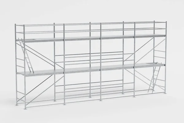 Réaliste Render Metal Scaffolding — Photo