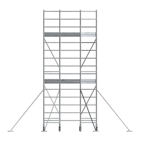 Réaliste Render Metal Scaffolding — Photo