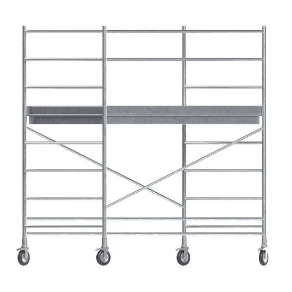 Réaliste Render Metal Scaffolding Images De Stock Libres De Droits