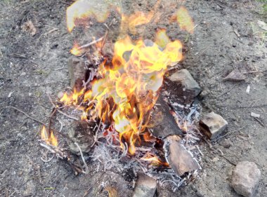 yangın kırmızı ısı sıcak doğa