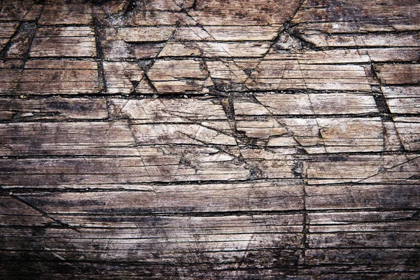 Latar Belakang Atau Tekstur Detail Alur Pada Permukaan Kayu Tua — Stok Foto
