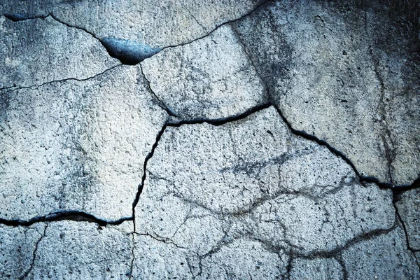 Abstrakt Bakgrund Eller Textur Detalj Spricka Gammal Betong — Stockfoto