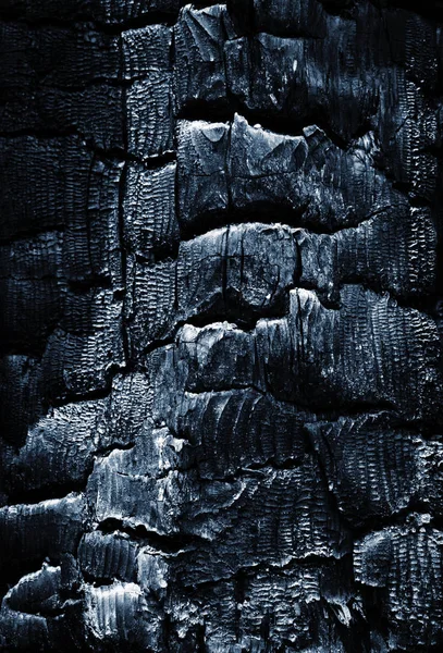 Fundo Abstrato Textura Detalhe Escuro Madeira Queimada — Fotografia de Stock