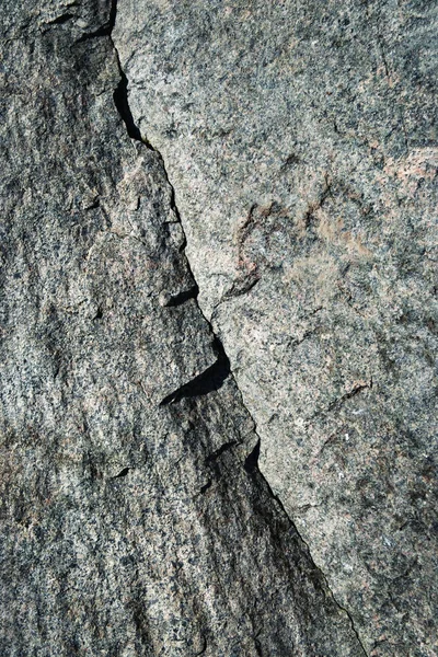 Achtergrond Het Bitmappatroon Spleet Granieten Rots — Stockfoto