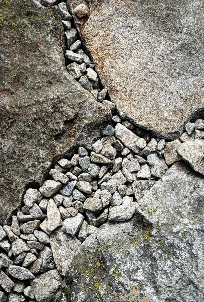 Arka Plan Veya Doku Detay Granit Kaldırım Dağlarda — Stok fotoğraf
