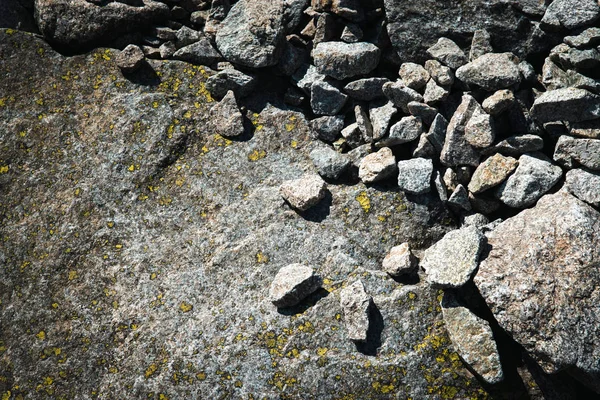 Abstrakt Bakgrund Eller Textur Detalj Granit Mountain Promenad — Stockfoto