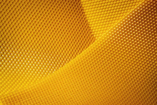 Abstrakt Eller Textur Bakgrund Gult Vax Honeycomb — Stockfoto