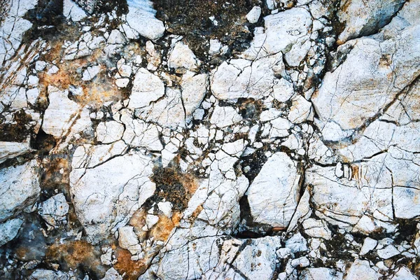 Abstrakter Hintergrund Oder Textur Zerkleinerte Kalksteinfelsen Schmutz — Stockfoto