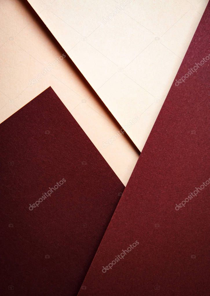 background a minimalist geometric composition with colored papers