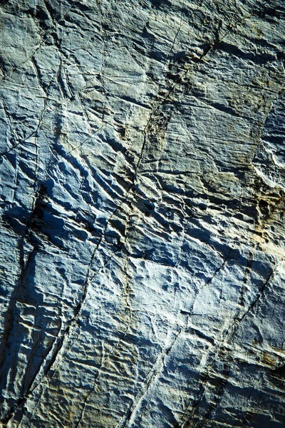 Fond Texture Abstrait Bleu Surface Calcaire Roches — Photo
