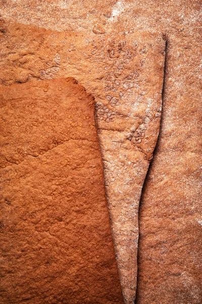 Detalj lager bakning torr kaka — Stockfoto