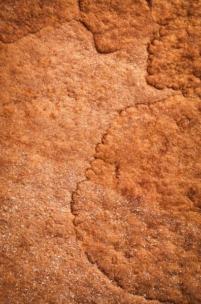 Textura da superfície do bolo cozido no forno — Fotografia de Stock