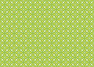 arkaplan veya tekstil yeşili dört yaprak deseni