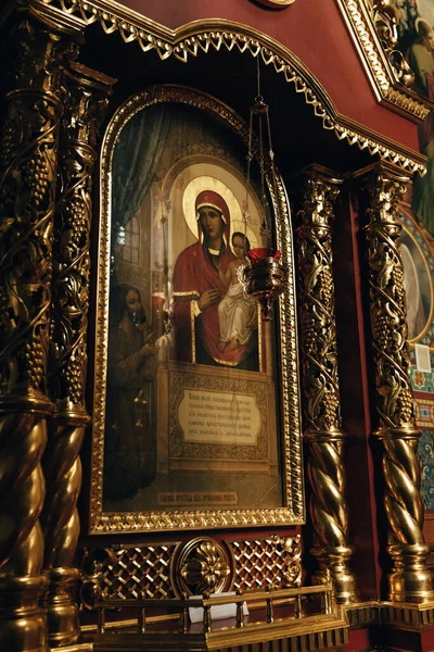 Kiev, Ucraina - 12 giugno 2019: Cattedrale di St. Panteleimons a Teofania, quartiere di Kiev, Ucraina — Foto Stock