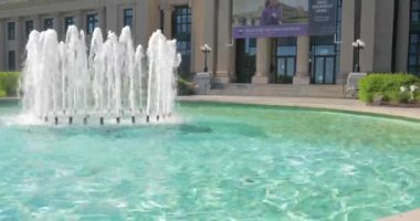 Saint Louis, Mo, Usa - 1 Haziran 2018 - şimdi Missouri Tarih Müzesi Saint Louis Forest Park içinde ana yapıdır 1904 Dünya adil Jefferson Fuar bina.