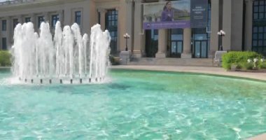 Saint Louis, Mo, Usa - 1 Haziran 2018 - şimdi Missouri Tarih Müzesi Saint Louis Forest Park içinde ana yapıdır 1904 Dünya adil Jefferson Fuar bina.