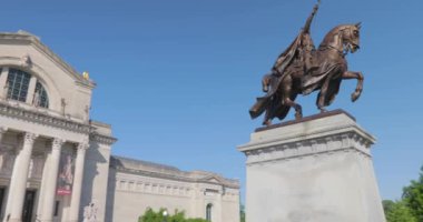 Saint Louis, Mo, Amerika Birleşik Devletleri - 1 Haziran 2018 - St. Louis Sanat Müzesi Sanat tepe orman Park, St. Louis, Missouri üzerinde.