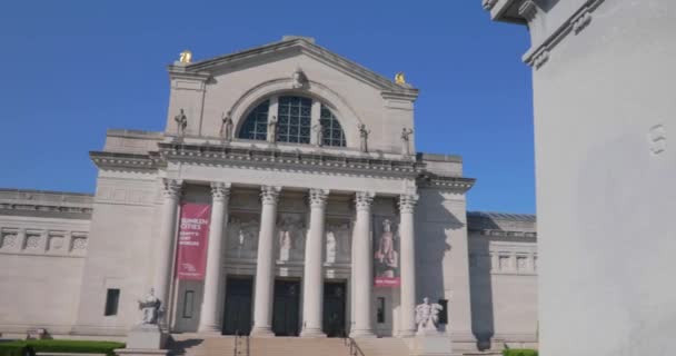 Saint Louis Usa Juni 2018 Das Louis Art Museum Auf — Stockvideo