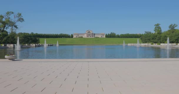 Saint Louis Usa June 2018 Louis Art Museum Art Hill — Stock Video